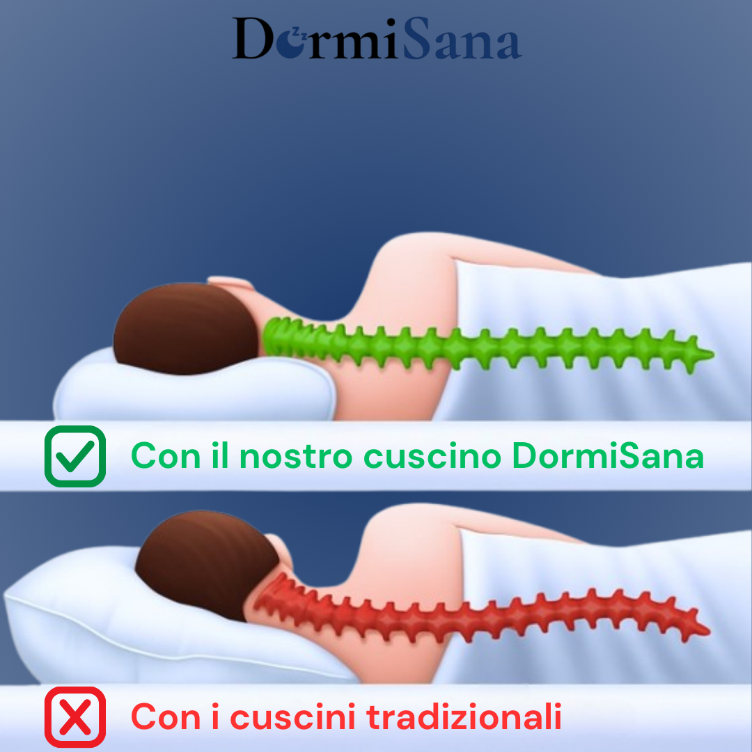DormiSana™ - Il Cuscino che ti Cambia le Notti