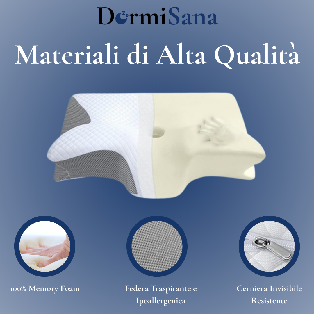 DormiSana™ - Il Cuscino che ti Cambia le Notti