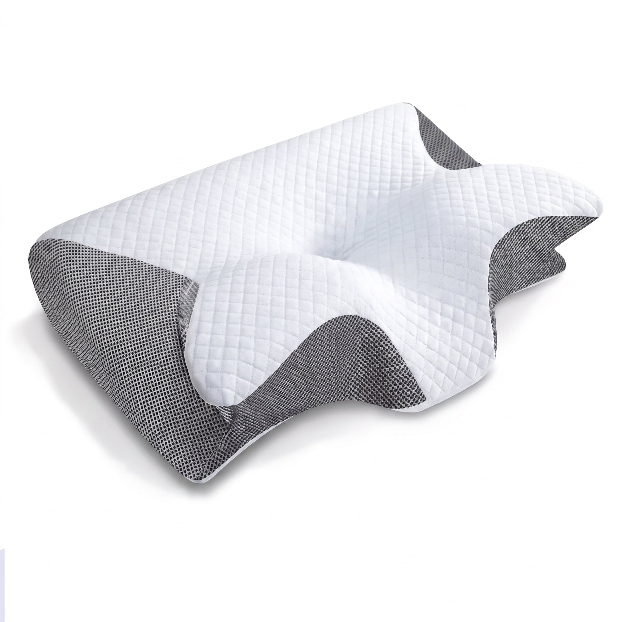 Almohada cervical Dormisana vista en tres cuartos