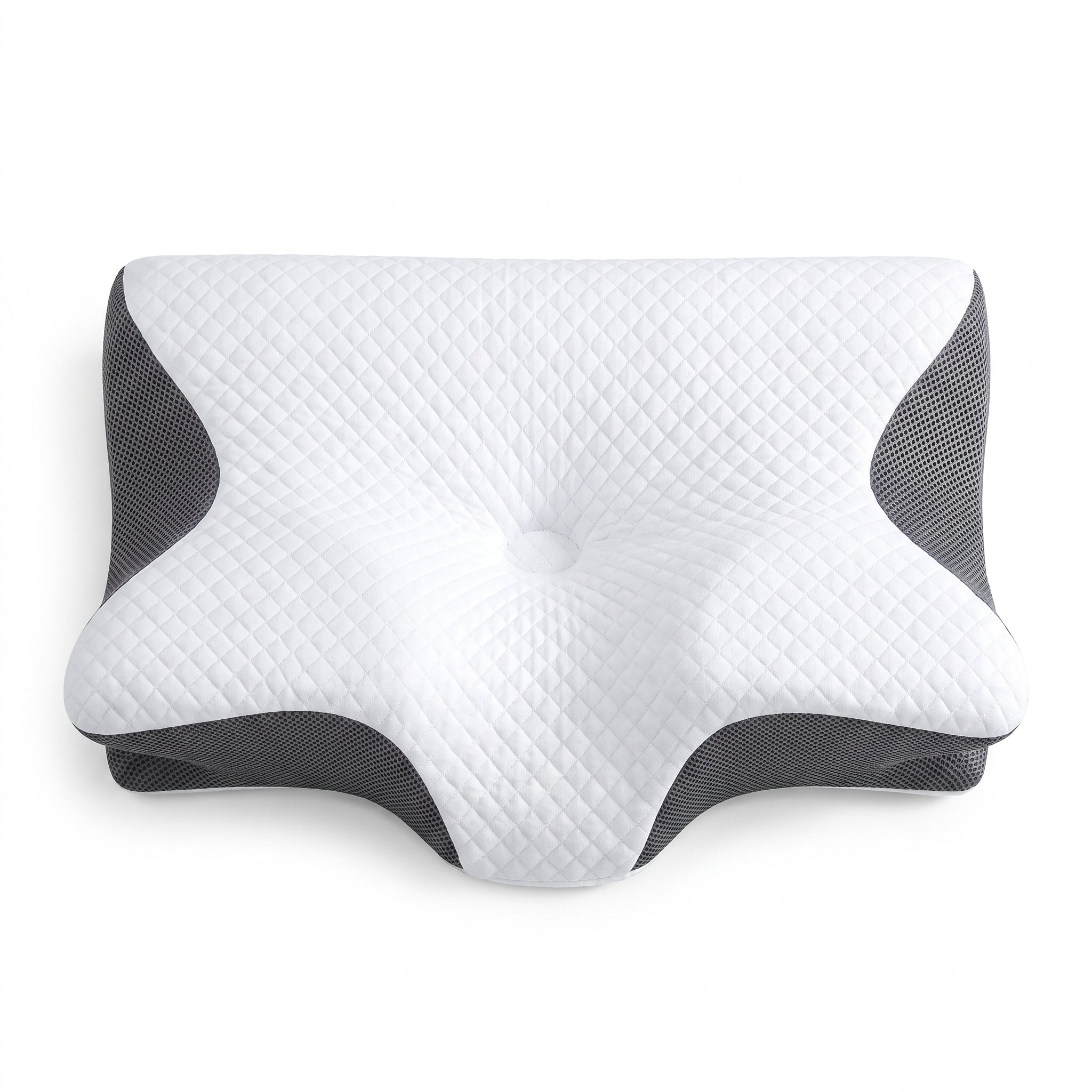 Almohada cervical Dormisana de frente, con las alas para el hombro