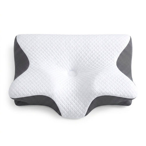 Almohada cervical Dormisana de frente, con las alas para el hombro